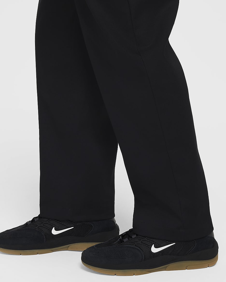 Nike sb trousers black on sale